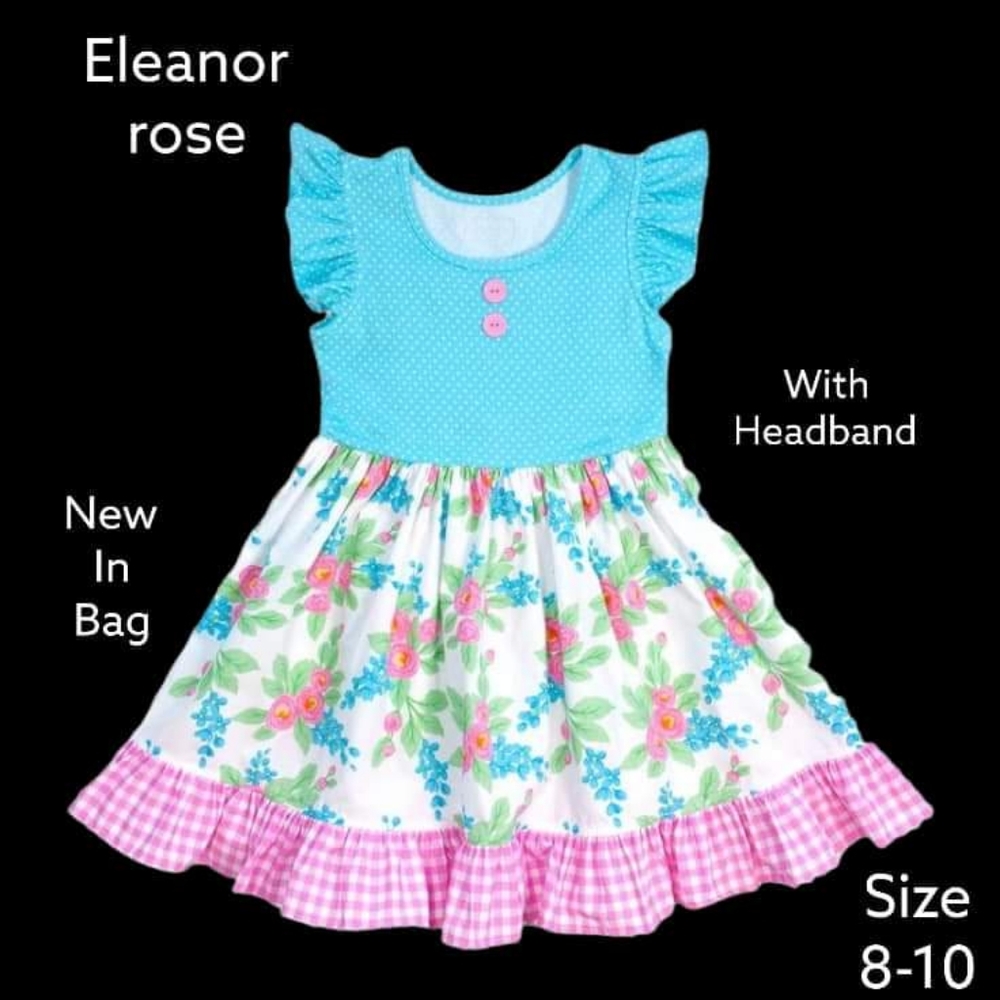 Er dress with matching headband